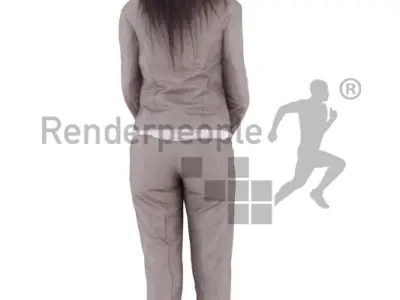 Jessica Animated 001 Standing