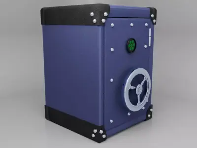 Iron Safe 3D model purchase