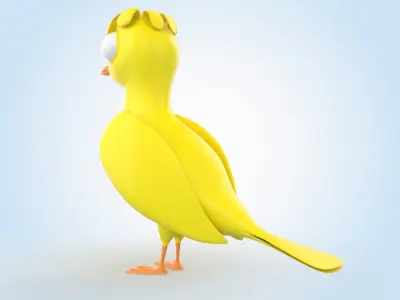 Gloster Canary 3D model