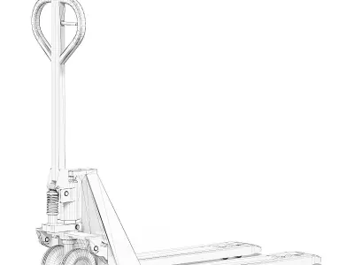 Pallet Truck 3D Model 3D model