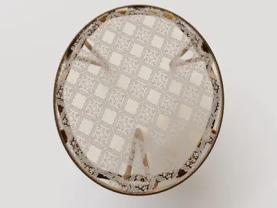 Art Deco Table 02  3D model