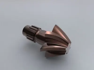 Tutorial Modeling a helical gear in Catia V5 Free 3D model
