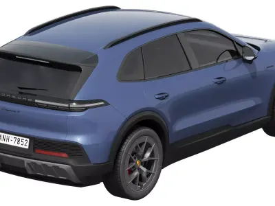 Porsche Cayenne S Electric 2026 3D model