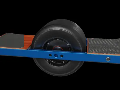 One Wheel XR Low-poly 3D model