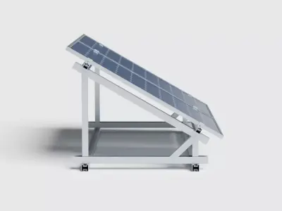 Solar Panel 3D model order
