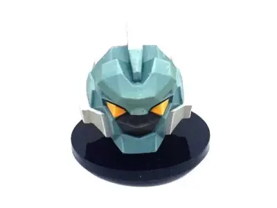 Super Mecha - Myatre of Code Name MY4T3 - 3D Print Ready Low-poly 3D model