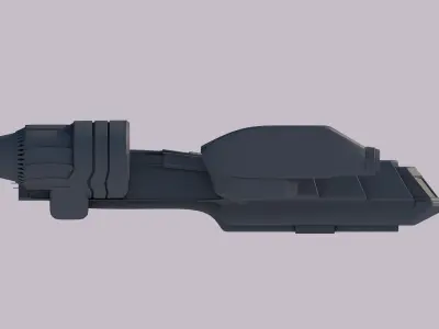 spaceship fighter jet 3D model purchase
