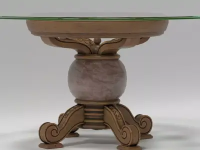 Confortable furniture classic 03 3D model