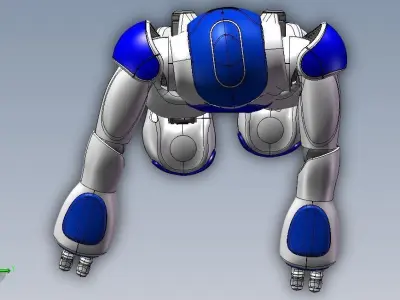 NAO robot v4 3D model