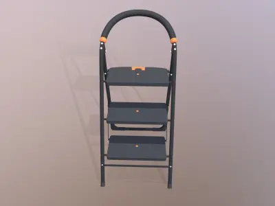 Ladder 3D model get