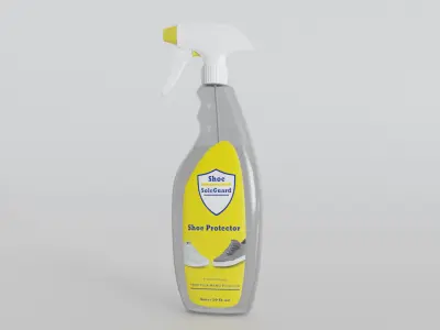 Shoe Protector Spray Unbranded Low-poly 3D model