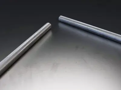 Metal Pipe Bundle Low-poly 3D model