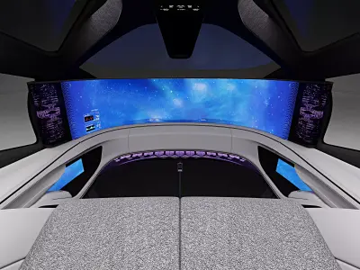 2022 Cadillac InnerSpace Concept 3D model