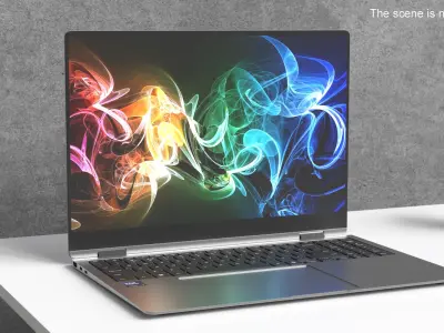 Laptop Intel Core Ultra7 3D model