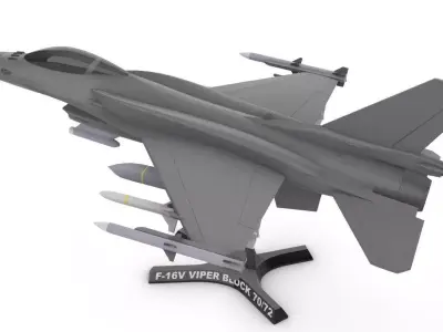 F-16V Viper  3D print model