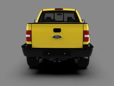 Ford F-150 FX4 3D Off-Road Pickup Truck 3D model