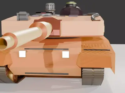 BATTLE TANK 3D model purchase