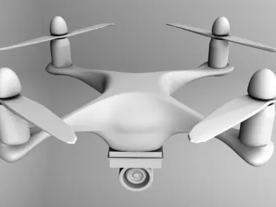 DRONE 3D model 11