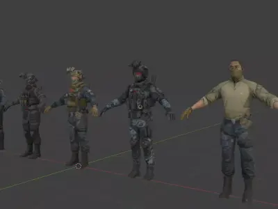 Military 3D model