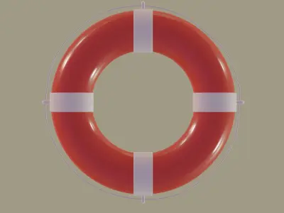 Lifebuoy 3D model