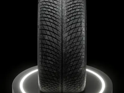 MICHELIN Pilot Alpin 5 315 30 R21 105V 3D model