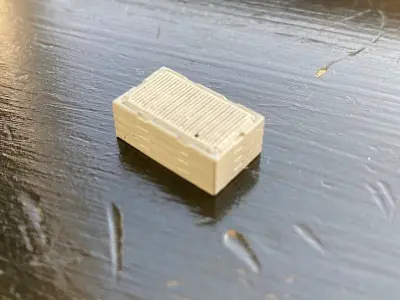 Model Railway Bar Type  Drainage Catchpits 3D print model