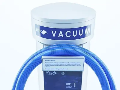 iVac Vacuum machine 3D model