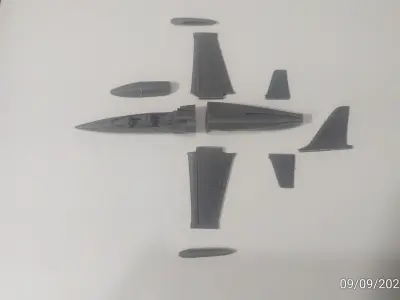 L-39 ALBATROS SCALE 1-72 PRINTABLE STL FILES 3D print model