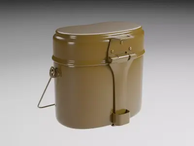 Army Billy Can 3D model