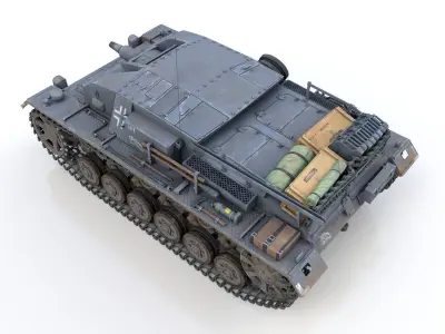 StuG III - Ausf B - StuG Abt 226 3D model