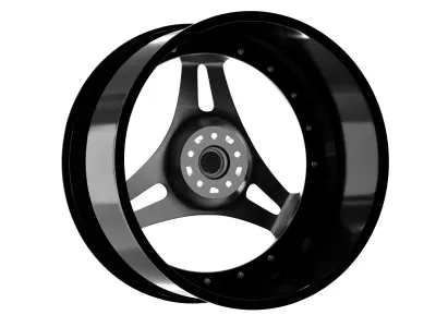 AL13 R-Series R35 Duoblock Wheel 3D model
