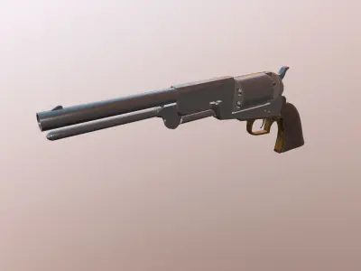 Colt walker 1847  3D model