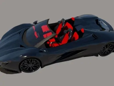 nice car model 3D model