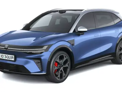 Zeekr 7x 2026 3D model