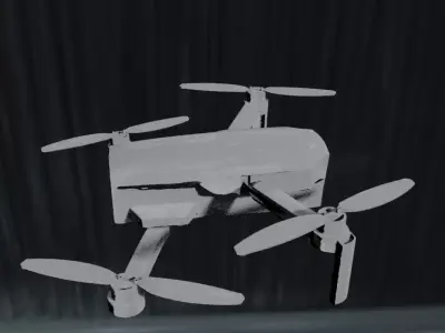 DJI Mini SE replica Low-poly 3D model