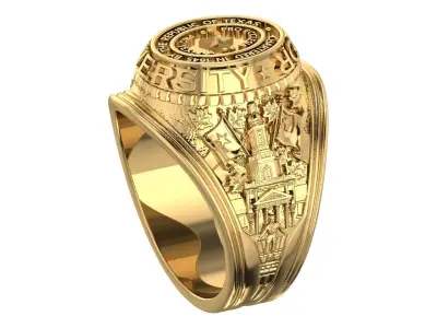 Champion Ring 3D print model