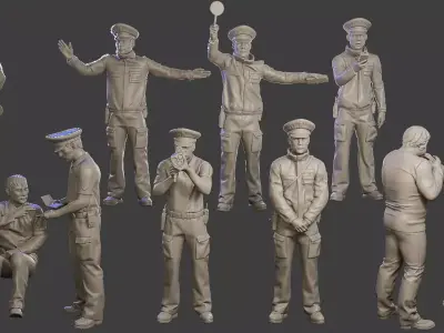 Male Slovac Traffic Police STP Pack1