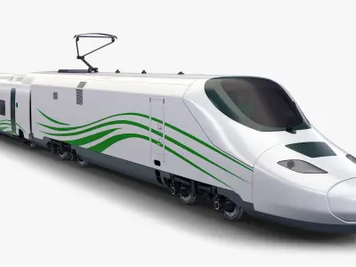  High Speed Passenger Train v 1 