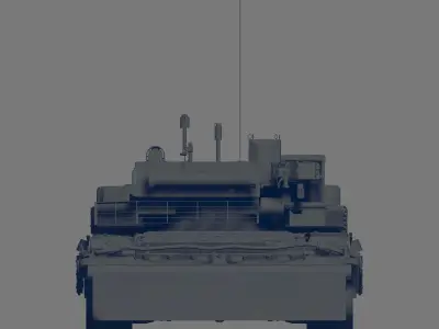 T 72M2 3D model