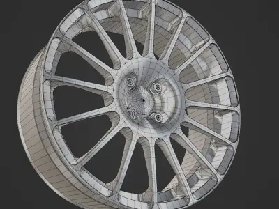 OZ-SUPERTURISMO-WRC Free low-poly 3D model
