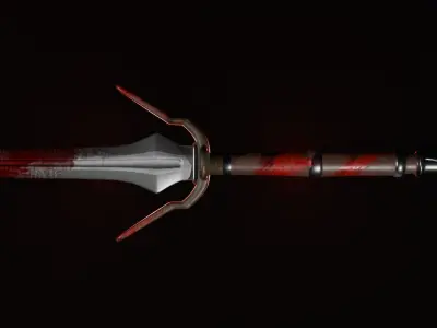 Medieval Two-handed  Sword 4k Textures Free 3D model