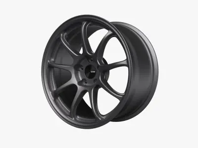 Enkei PF09 Wheel Rim 3D model