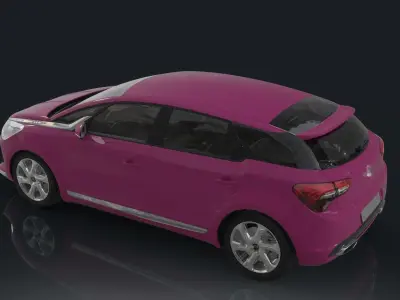 Citroen car 3D model