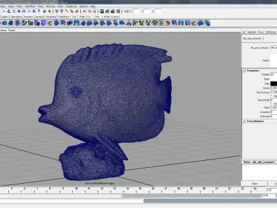 Decorative Fish 3D model