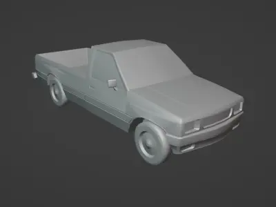 Chevrolet Luv Low-poly 3D model