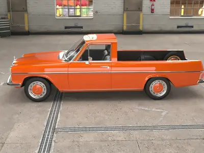 1972 model Mercedes Benz 220 D Pickup 3D model