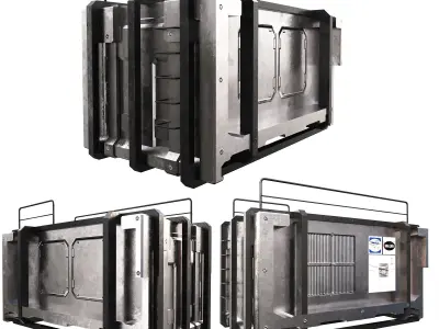 Rooftop unit 3D model get