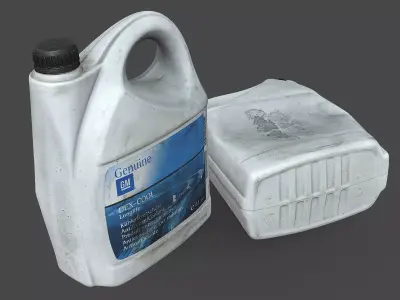 Antifreeze Canister 3D model