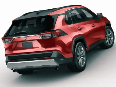 Toyota RAV4 2019 3D model buy