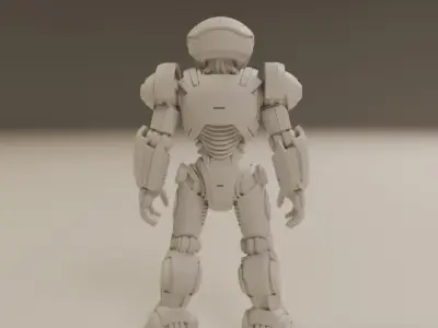 humanoid robot 3D print model purchase
